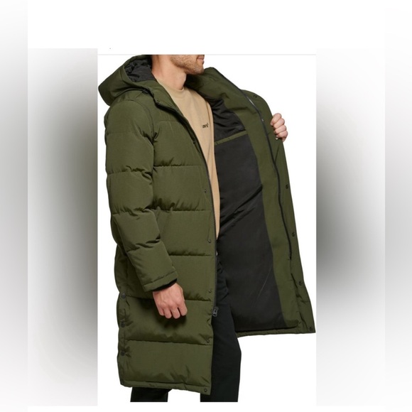 Levis long hooded puffer parka brand new with tag size medium - Picture 5 of 12